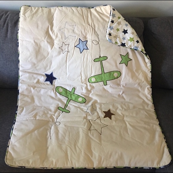 Bacati Camouflage Air 8 piece Crib Set - Picture 2 of 3